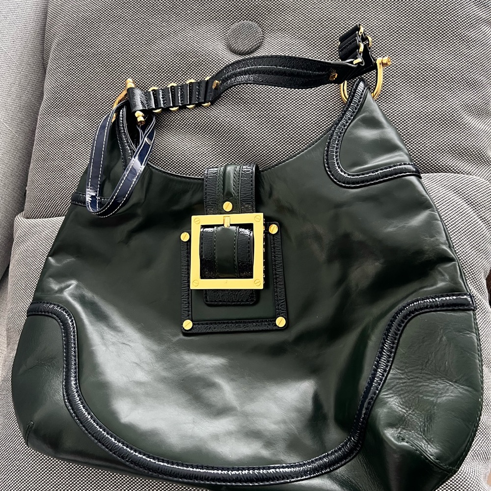 Tory Burch Shoulder Bag with gol accents